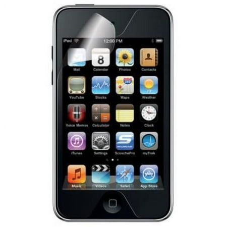 Scosche FPTCU klearCOAT Ultra-Clear Screen Protectors for the iPod touch 4G, 3pk