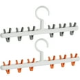 thumbnail image 1 of 2Pcs Clothes Drying Clamps Organizer Clothes Hangers Home Hat Storage Clip Hangers, 1 of 7