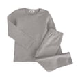 thumbnail image 4 of Girls' Set Baby Warm And Winter Solid Color Home Clothes Underwear Set Boys' And Girls' 1T 2T 3T 4T 5T 6T 7T Gift Set 5-6 Years, 4 of 7