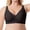 Black, variant on Women’s Bras Women's Wireless Seamless Matte Mini Rib Bra Beige M