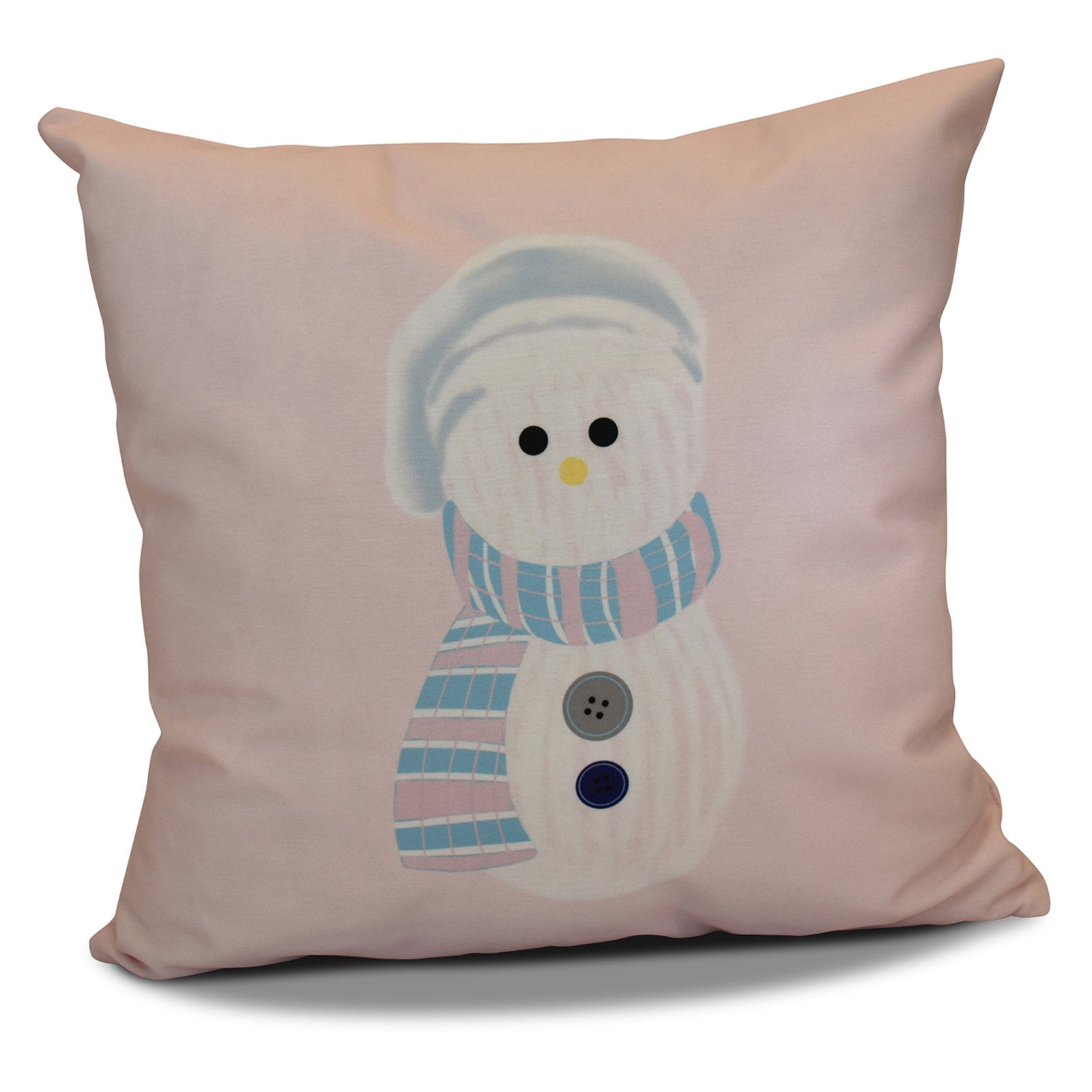 Simply Daisy 16" x 16" Sock Snowman Geometric Print Pillow