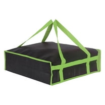CoudarTitie Delivery Pizza Insulation Bag with Reinforced Handle for Outdoor Picnic Home 40cmx40cmx15cm
