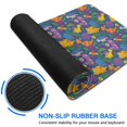 thumbnail image 6 of Long Mouse Pads for Desk,Colorful Dinosaurs Floral Motifs Pattern Desk Mats on Top Of Desks, Desk Mouse Pad Extra Large with 3mm Non-Slip Base and Stitched Edge for Gaming,Office,Work,Home 31.5"x11.8", 6 of 6