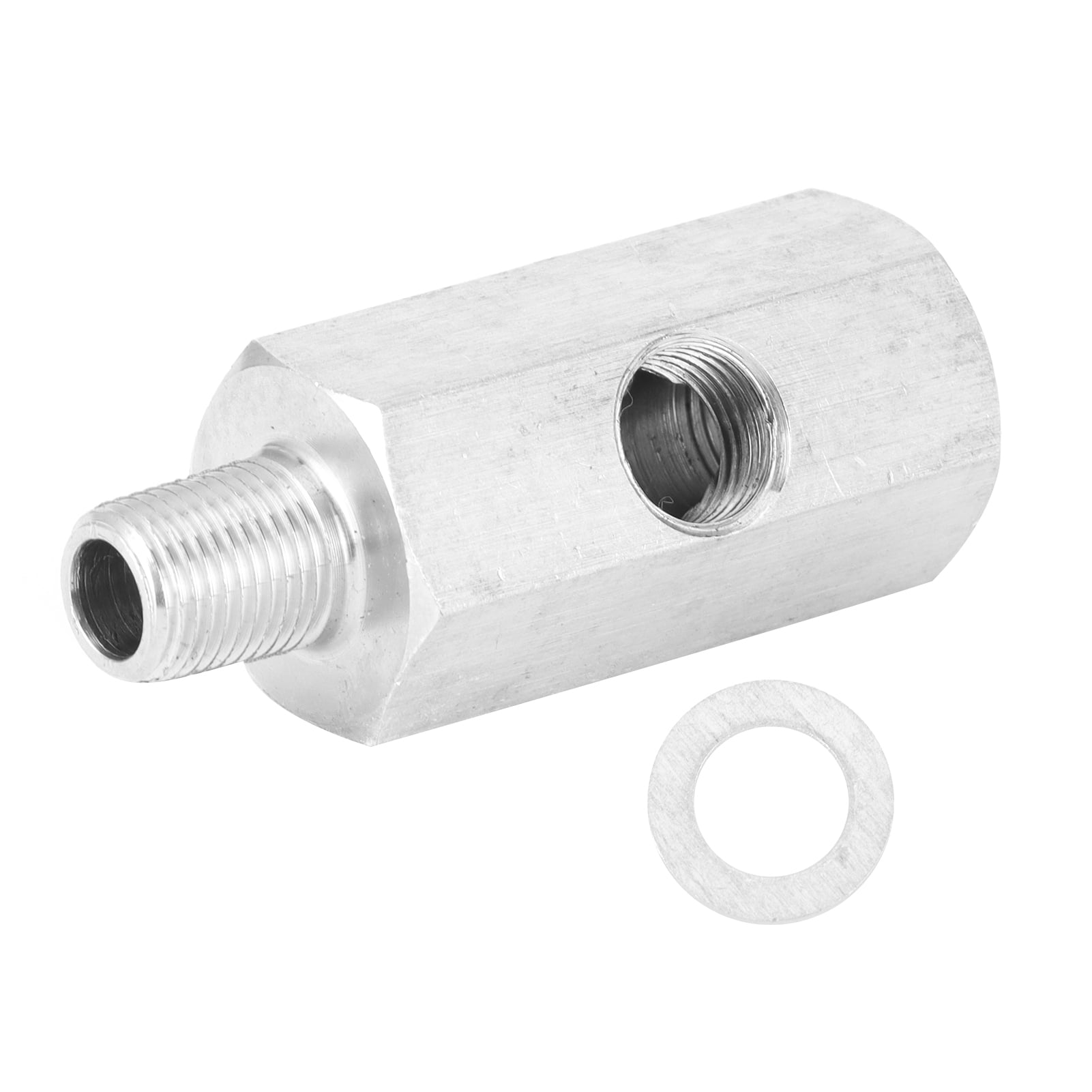 Raccordo A T Per Sensore Pressione Olio 1/8 BSPT/NPT - Adattatore Per Linea Alimentazione Turbo - Foto 8