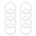 thumbnail image 2 of 8 Pcs Seal Rings For Mason Jars Lids Sealing Rings Jar Seals Replacement Silicone Rings, 2 of 8