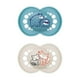 thumbnail image 1 of Chupetes MAM Mate Silicona Antibacterial para Bebés 6 a 16 Meses, 2 Unidades con Estuche, 1 of 6
