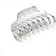 thumbnail image 1 of Pinza para el cabello de aleación retro para niñas (plata brillante), pinza para el cabello punk grande, pinza para el cabello con garra para mujer, accesorios de baño para cabello grueso, 1 of 5