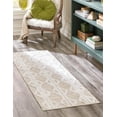 thumbnail image 1 of Rugs.com Sabrina Soto Casa Collection Rug – 6 Ft Runner Beige High Rug Perfect For Hallways, Entryways, 1 of 3