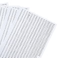 thumbnail image 3 of Abbracc DMC Floss Number Stickers Classification Labels Letters Stitch Tool white, 3 of 3