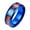 Blue, variant on Men's Tree of Life Wood Rings Sandalwood Inlay Engraved Family Symbol Stainless Steel Vintage Inspired Daily Statement Personalized Gift Jewelry Silver Plated 9