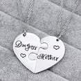 thumbnail image 4 of AkoaDa Mother Daughter Heart Charm Necklace, Stainless Steel, 4 of 6