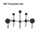 thumbnail image 3 of Ganchos de pared Advancent para puerta Negro, 3 of 6