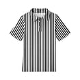 thumbnail image 5 of CCRFTGI Polo Shirts for Kids Girls Size 10-12 Striped Shirt Short Sleeve Polo Shirts School Uniform Athletic Sport Lapel Button Collared Polo Summer Tops Black 5-6 Years, 5 of 7