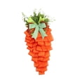 thumbnail image 3 of Guirnalda de de pascua para regalos de puerta de entrada de color naranja de color naranja pared colgante adorno corona artificial para, 3 of 8