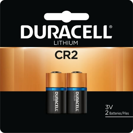 Duracell CR2 High Performance 3V Lithium Battery, 2