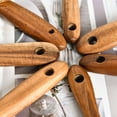 thumbnail image 6 of D-GROEE 1PC Wooden Cooking Utensils Kitchen Utensil,Natural Teak Wood Kitchen Utensils Tool- Nonstick Hard Wooden Spatula and Wooden Spoons, 6 of 7