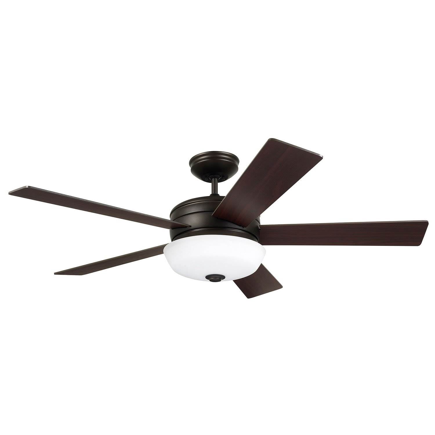 Emerson Cronley 54" Ceiling Fan with Light Fixture and Remote, Oil Rubbed Bronze