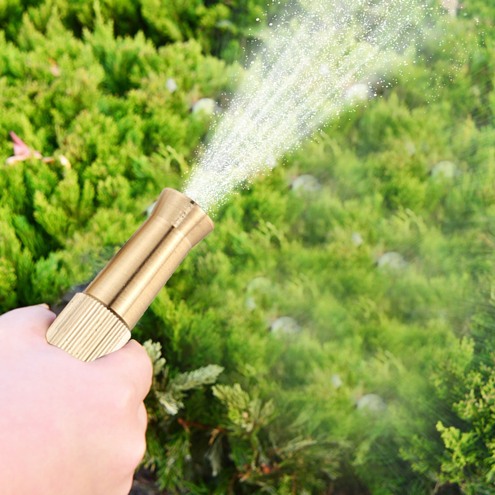 Water Pipe Connected To Copper Straight Spray Garden Hardware Tool 4