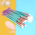 thumbnail image 2 of 10Pcs Make Up Foundation Eyebrow Eyeliner Cosmetic Concealer Brushes, Eyeliner Blush, 2 of 7