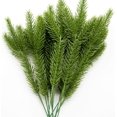 thumbnail image 3 of 45 Packs Artificial Pine Needles Branches Garland-10.2x2.5 Inch Green Plants Pine Needles,Fake Greenery Pine Picks for DIY Garland Wreath Christmas Embellishing and Home Garden Decoration, 3 of 5