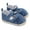 Blue, variant on Gureui Infant Newborn Baby Girl Elegant Bow Anti-slip Crib Shoes Floral Ruffles Bowknot Shoes Cute Sneaker