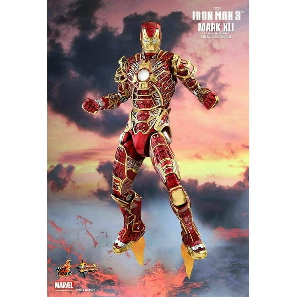 Figura Hot Toys MMS412 - Marvel Comics - Iron Man 3 - Bones Mark