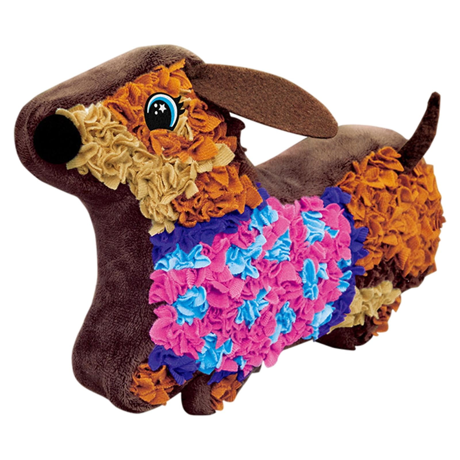 Funny Pillow DIY Kits Arts and Crafts Doll for Valentine Day Christmas Birthday Educational toys Decor , Dachshund