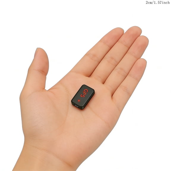 0.8 inch!Hidden Mini GPS Tracker for Vehicles Portable Real Time Magnetic Tracking Device Car Full Global Coverage Location Kids Dogs Trucks Person No Subscription Required Monthly Fee (Mini Size ﻿)
