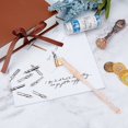thumbnail image 4 of 1Set Resin Calligraphy Oblique Nib Pen Holder with Removable Brass Flange and 304 Stainless Steel Nibs Pink 17cm 13pcs/set, 4 of 5