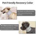 thumbnail image 4 of Dog Neck Brace Support Cat Elizabethan Collar for Post-Surgery Recovery Cervical Vertebral Sprains Instability, 4 of 5
