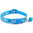 thumbnail image 4 of CHBORLESS 3 Pcs Nylon Cat Collar with Bell Adjustable Kitten Puppy Collars for Newborn Pet,Sky Blue, 4 of 7