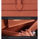 thumbnail image 5 of Organizador de asiento de coche con bandeja plegable | Bolsa de almacenamiento de cuero artificial para el asiento trasero | Organizador colgante para teléfonos, juguetes, botellas y refrigerios |, 5 of 6