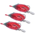 thumbnail image 4 of Cebo de señuelo de pesca, 3 piezas de simulación artificial, cebo de señuelo suave, cebo de simulación, diseño de clase mundial, 4 of 14