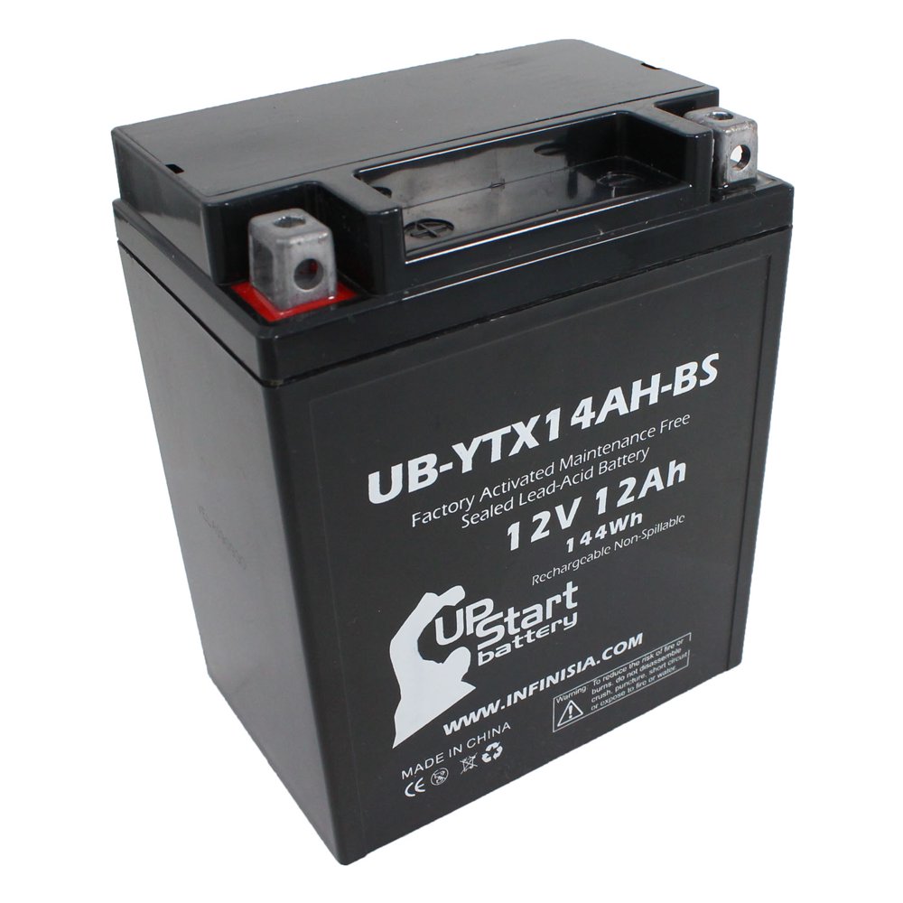 UBYTX14AHBS Battery Replacement for 2018 Polaris Ranger 570 Full Size