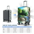 thumbnail image 4 of Saiise Bluey Luggage Suitcase Covers Elastic Washable Luggage Protector Travel Suitcase Protective Cover For Unisex Fits 18-32 Inch Luggage(No luggage included), 4 of 7