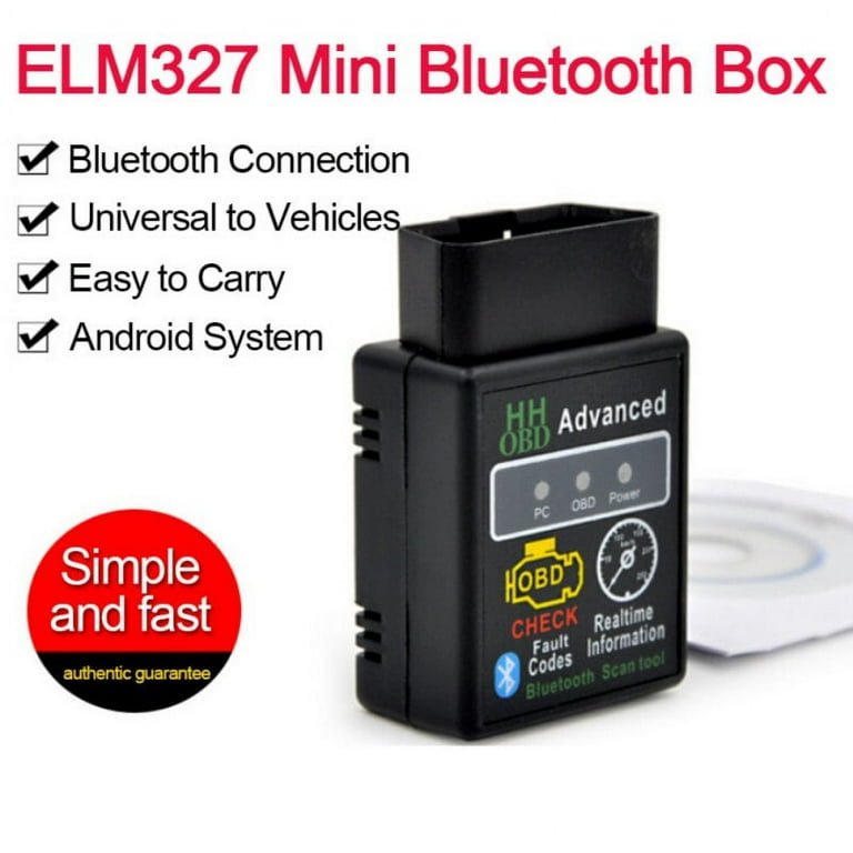 Scanner Elm327 Bluetooth hh Obd 2 V2.1