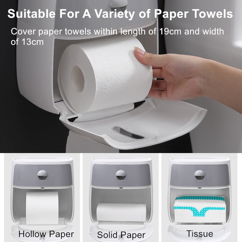 Camping Toilet Paper Box Fishing Car Home Use BBQ Tissue Paper Holder Case