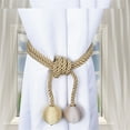thumbnail image 5 of Discount Qaailabf Window Curtain Cord Rope Buckle Tiebacks Tie Backs Curtain Hanging, 5 of 5
