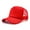 Red, variant on Classical Unisex Baseball Caps Sun Shade Wide Brimmed Adjustable Fit Lightweight Polyester Outdoor Hat