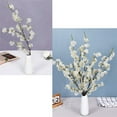 thumbnail image 4 of 3Pcs Cherry Blossom Branches for Vase,Tutuviw Artificial Cherry Flowers Stems,White Cherry Blossom Long Stems,Spring Summer Decor Faux Silk Cherry Blossom Branches for Home Party Centerpieces, 4 of 8