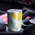thumbnail image 4 of 30oz Lemon Tumblers Stainless Steel Tumbler with Lid and Straw,Vacuum Insulated Double Wall Travel Tumbler Cups Mug with Cleaning Brush for Coffee,Tea, 4 of 7