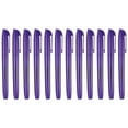 thumbnail image 1 of Purple Highlighter, 12 Pack High Lighters No Bleeds Highliters Pens Neon Clear View Bright Quick Dry Pocket Marker Pen Sticks Chisel Tip Cute for Books Office Adults Classroom, 1 of 6