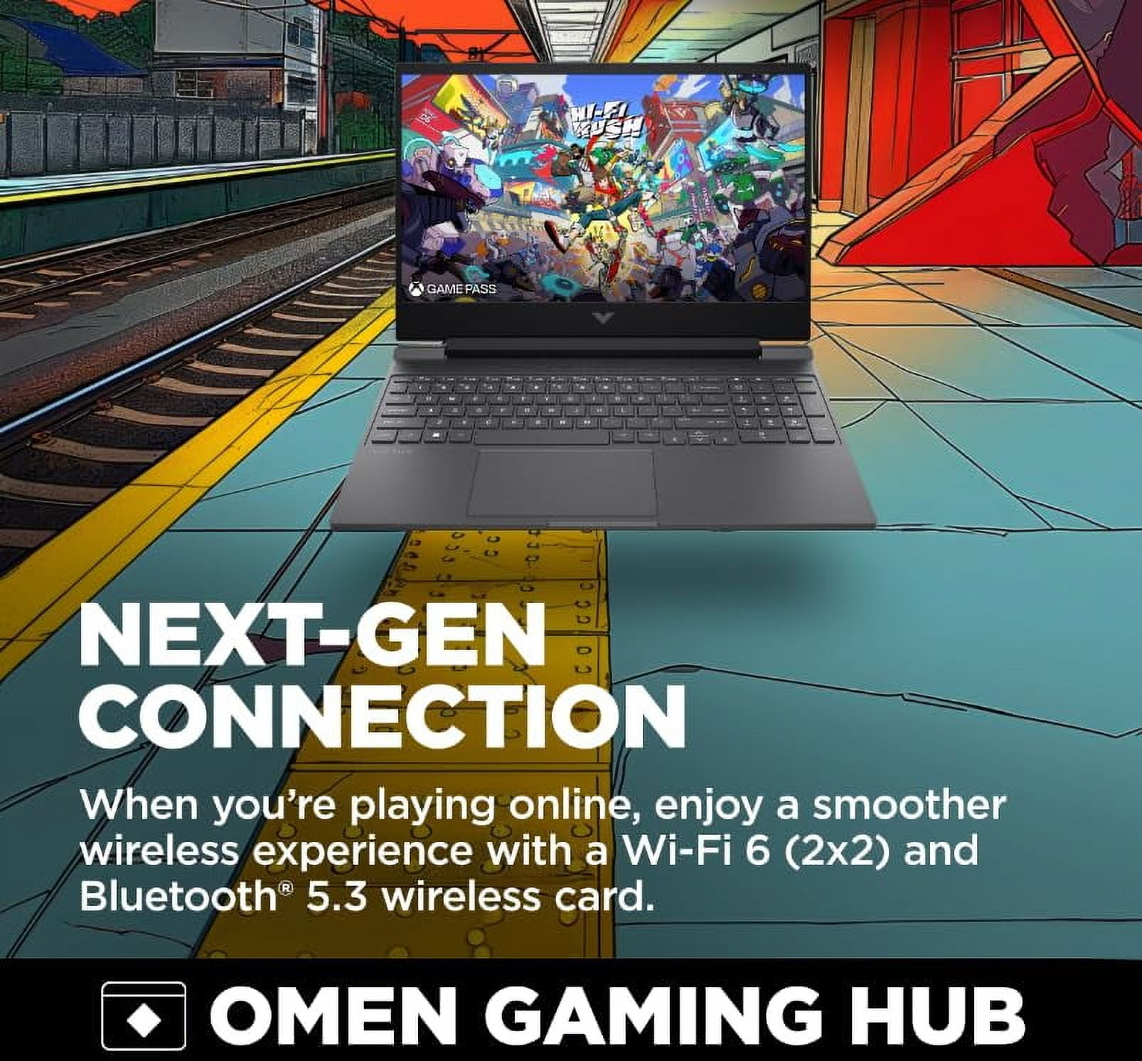 HP Victus 15.6" FHD 144Hz Gaming Laptop, AMD Ryzen 5-7535HS, AMD Radeon RX 6550M (Beats RTX 2050), Backlit Keyboard, Windows 11 Home, w/Cloth (16GB RAM |512GB PCIe SSD)