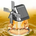 thumbnail image 2 of Anvazise Car Perfume,Auto Windmill Solar Car Perfume Air Freshener Aromatherapy Cute Car Energy Rotating Aromatherapy Diffuser Interior Decoration Accessories Yellow 1Pc, 2 of 4