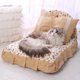 thumbnail image 2 of Cute Bow Cat Dog Bed With Pillow Princess Nest Small Medium Puppy Mattresses Sleeping Mat Detachable Pet Sofa Dog Beds Supplies ShopWise Round, 2 of 9