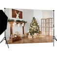 thumbnail image 1 of YUSDECOR 7X5ft Christmas Gifts Photography Backdrop Photo Background studio prop, 1 of 4