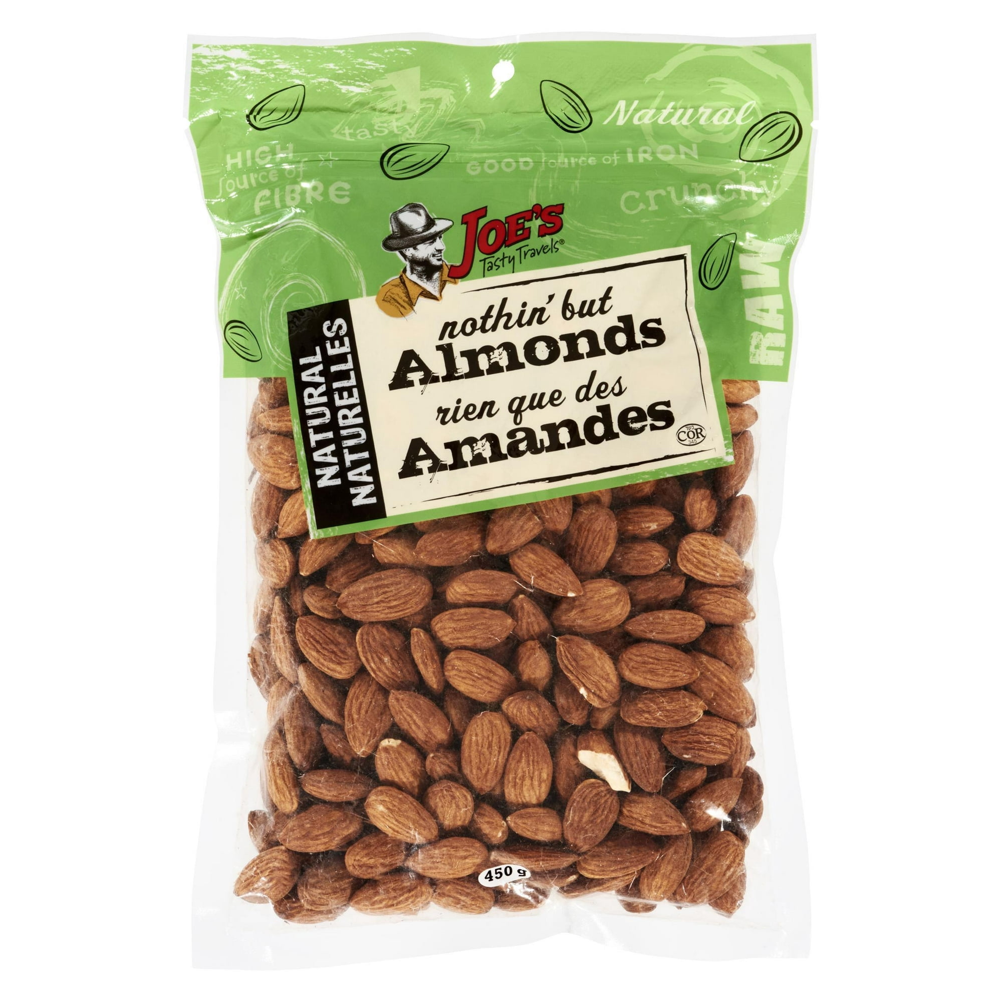 Nothing but Natural Almonds -450g - Walmart.ca
