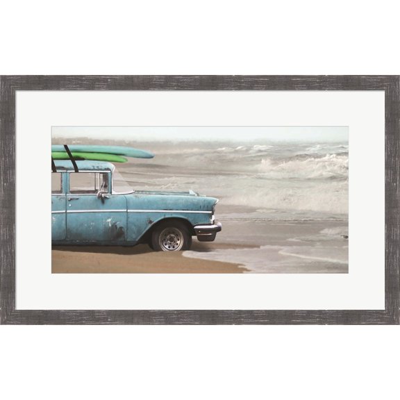Great Art Now My Wave is Waiting by Lori Deiter, Framed Wall Art, 26.5W x 16.5H