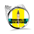 thumbnail image 1 of ¡Mundo   se   ir   donde   que   plazca! Anillo de compromiso de boda de amor ajustable Unbranded M, 1 of 3