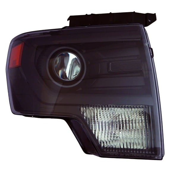 KAI New Standard Replacement Passenger Side Headlight Lens And Housing, Fits 2013-2014 Ford Lightduty Pickup